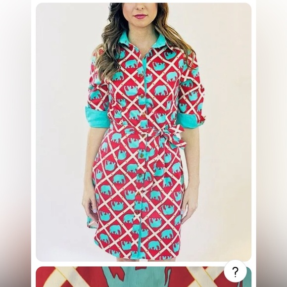 Haley and the Hound Madeline Tailored Dress - Picture 1 of 8